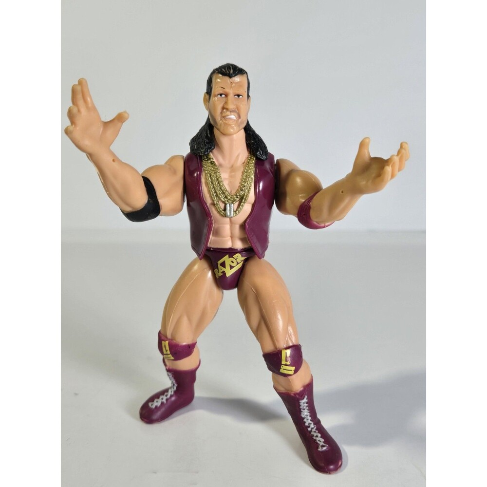 1996 WWF Razor Ramon JAKKS Pacific Superstars Series 1 Bone Crunching Figure